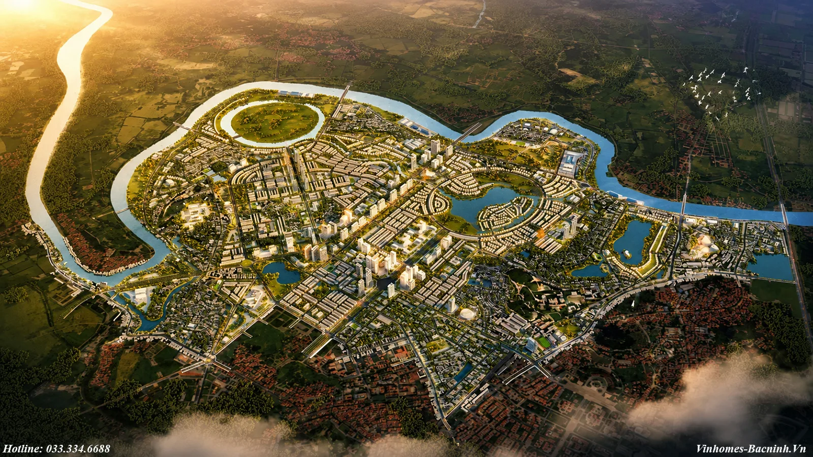 Mặt bằng tổng quan Vinhomes Hòa Long Bắc Ninh