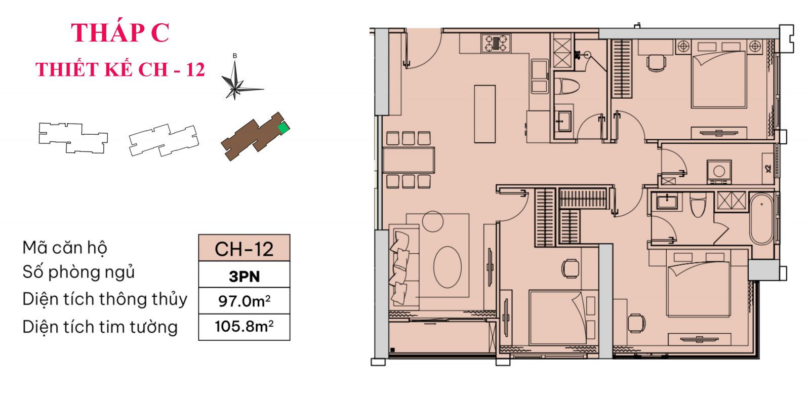 CH-12 | 3PN | 97,0m²