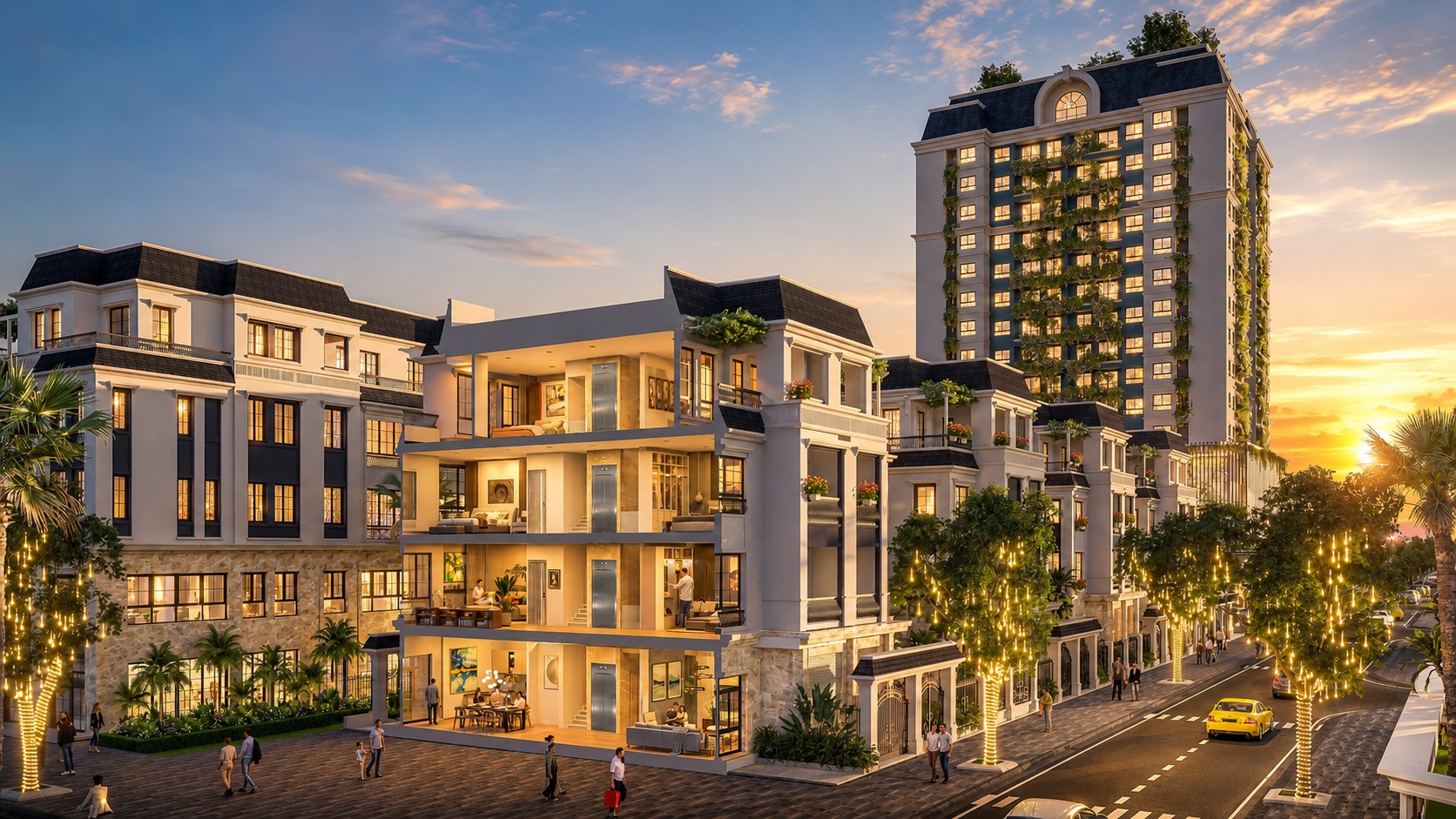 Thiết kế kiền kề vinhomes bắc ninh
