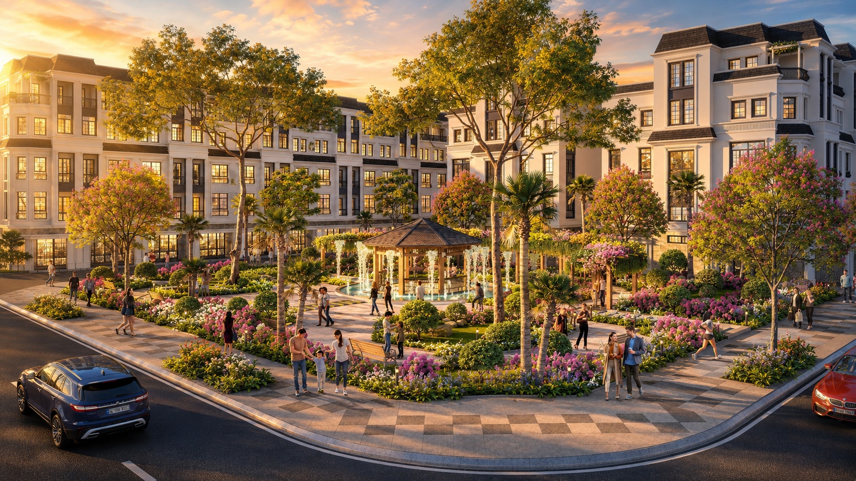 Thiết kế biệt thự song lập Vinhomes Hòa Long Bắc Ninh Thiết kế biệt thự song lập Vinhomes Hòa Long Bắc Ninh